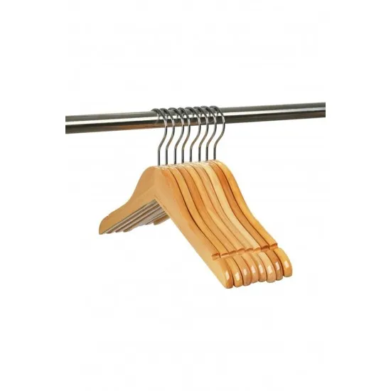 Ahşap Bebek 360° Döner Kancalı Mont, Bluz Ahşap Çocuk askısı 