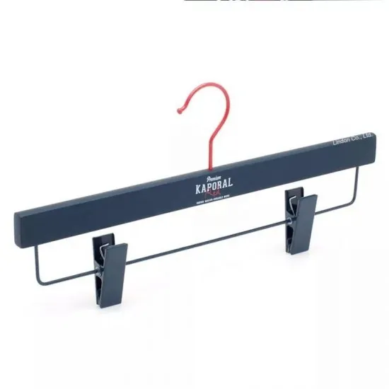 100  Adet Ahşap pantolon askıları ile tarzınıza doğal ve şık bir dokunuş katın  